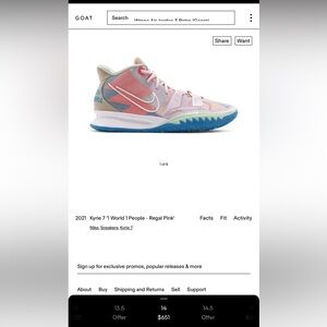 Kyrie 7 : 1 world 1 people